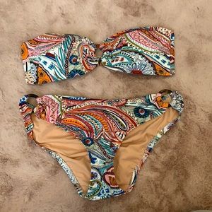 NWOT JCrew bikini size m top & size s bottom